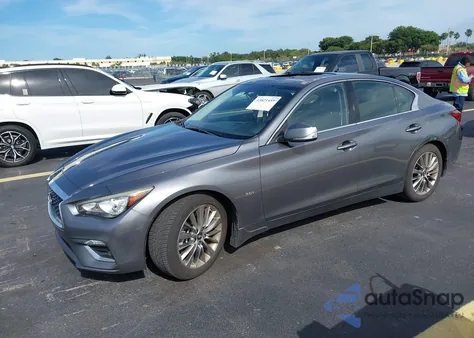 2019 Infiniti Q50 3.0T Luxe from USA, damaged, VIN JN1EV7AP3KM510952